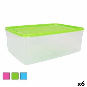 Rectangular Lunchbox with Lid Rectangular 8 L 36 x 24,5 x 13 cm (6 ...