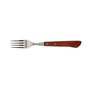 Fork Quttin Packwood 9,5 cm Brown Silver (36 Units) |  Knives and c...