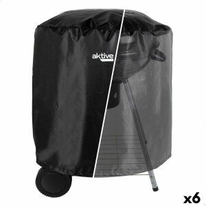 Schutzhülle für Grill Aktive Schwarz 6 Stück 69,5 x 67 x 69,5 cm
