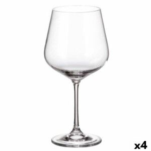 Wine glass set Bohemia Crystal Sira 600 ml 6 Pieces (6 Units) (4 Units)
