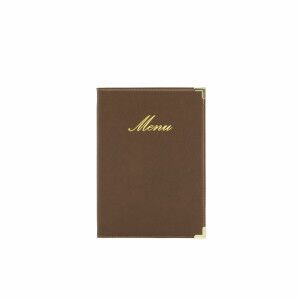 Menu holders Securit Classic Brown 25 x 18 cm |  Kitchen linen   | ...