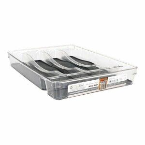 Cutlery Organiser Confortime Non Slip Pet 32,5 x 23 x 4,5 cm (12 Un...