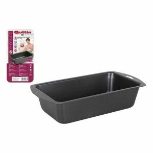 Baking tray Quttin Rectangular 28 x 15 cm 0,5 mm (12 Units) |  Deco...