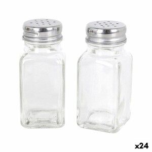 Salt and pepper set Anna 107462 2 Pieces 8,5 x 4,5 x 10 cm (24 Unit...