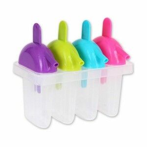 Ice-cream Mould Privilege 4 compartments Multicolour (24 Units) |  ...