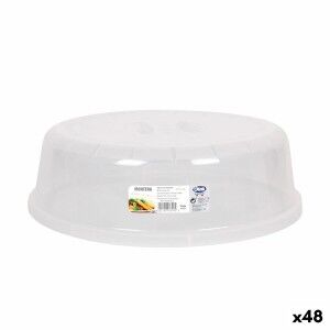 Microwave Lid Dem Montera Transparent Plastic 24 x 24 x 7 cm (48 Units)