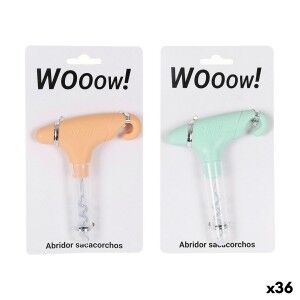 Bottle Opener with Corkscrew 9,5 x 11 cm (36 Units) |  Corkscrews, ...