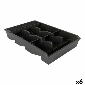 Cutlery Organiser Tontarelli Bella plus Black 43,6 x 28,7 x 7,13 cm...