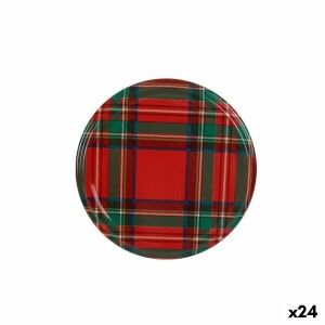 Set of lids Sarkap  Scottish Man 6 Pieces 8,5 x 0,8 cm (24 Units) |...