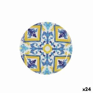 Set of lids Sarkap  Mosaic 6 Pieces 8,5 x 0,8 cm (24 Units) |  Lunc...