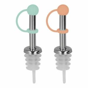 Pouring Stopper Wooow Stainless steel Set 2 Pieces (24 Units) |  Ot...