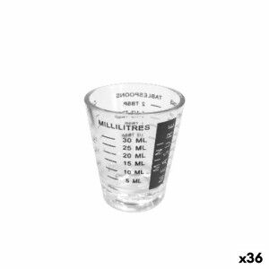 Measuring beaker Wooow 30 ml (36 Units) |  Glasses, cups and jugs  ...