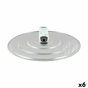 Frying Pan Lid VR Aluminium 40 x 40 x 3 cm (6 Units) |  Pans and ca...