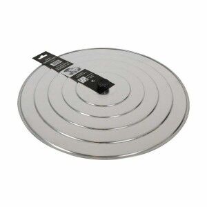 Frying Pan Lid VR Aluminium 55 x 55 x 3 cm (6 Units) |  Pans and ca...