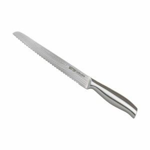 Bread Knife Quttin Waves 20 cm (4 Units)