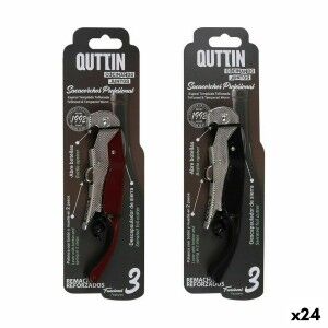 Waiter's friend bottle opener Quttin 12,5 x 3 cm (24 Units) |  Cork...