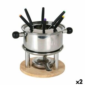 Fondue Santa Clara Stainless steel (2 Units) |  Fountains and Fondu...