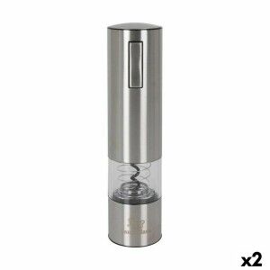 Electric Corkscrew for Wine Bottles Santa Clara Steel (2 Units) |  ...