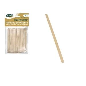 Kit of coffee stirrers Algon Wood 100 Pieces 110 x 1 x 5 mm (24 Uni...
