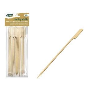 Barbecue Skewer Set Algon Bamboo 20 Pieces 18 cm (24 Units) |  Othe...
