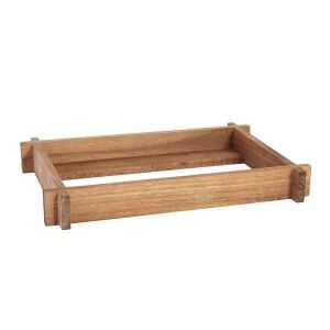 Serving board Viejo Valle Acacia 26,5 x 16,2 x 4 cm (3 Units)