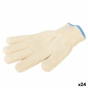 Barbecue glove Aktive 24 Units Beige |  Barbecues and Accessories  ...