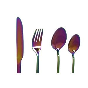 Cutlery Home ESPRIT Stainless steel 1,8 x 0,3 x 23 cm 16 Pieces |  ...