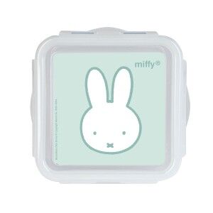 Boîte à lunch Miffy Menta Menthe 13 x 7.5 x 13 cm