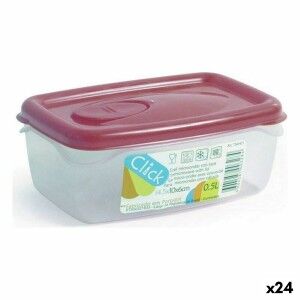 Rectangular Lunchbox with Lid Dem 39582 Rectangular 14,5 x 10 x 6 c...