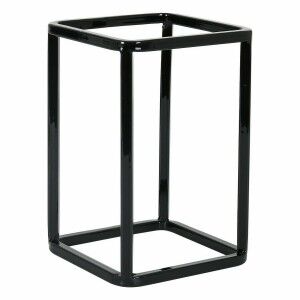 Kitchen Utensils Stand Inde Metal 12 x 12 x 18 cm Multi-purpose basket (2 Units)