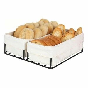 Breadbasket Viejo Valle 2 Baskets 100% cotton 24 x 23 x 7 cm (2 Uni...