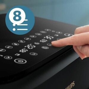 Heißluftfritteuse Philips Na351.00 Schwarz 9 L