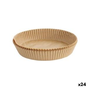Papier für Heißluftfritteuse Algon Ø 20 cm Braun 30 Stücke (24 Stück)