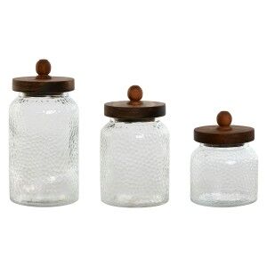 3 Tubs Home ESPRIT Transparent Natural Silicone Crystal Acacia 600 ...