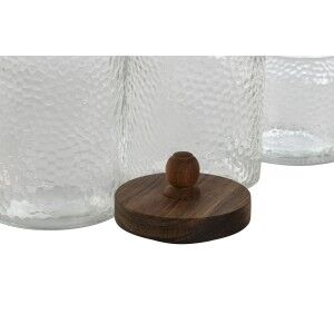 3 Tubs Home ESPRIT Transparent Natural Silicone Crystal Acacia 600 ...