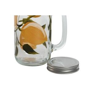 Jug Home ESPRIT Yellow Stainless steel Crystal |  Glasses, cups and...