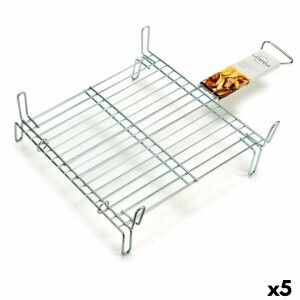 Grill La Dehesa Zinc plated steel 40 x 40 cm Double (5 Units)