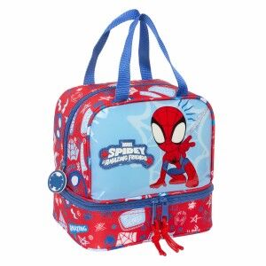 Lunchbox Spider-Man Rescue Blue Red 20 x 20 x 15 cm