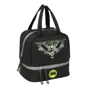 Lunchbox Batman Game over Schwarz 20 x 20 x 15 cm