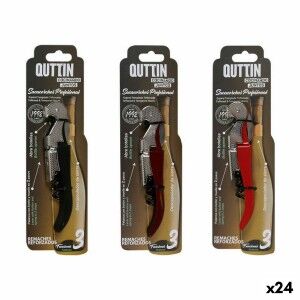 Corkscrew Quttin 12,5 x 3 cm (24 Units) |  Corkscrews, can openers ...