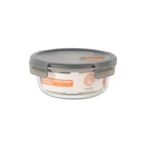 Hermetic Lunch Box MasterChef Grey Transparent Circular 970 ml (6 U...