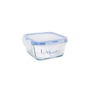 Hermetic Lunch Box LAV Blue Transparent 375 ml (12 Units) |  Lunch ...
