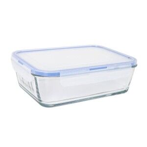 Hermetic Lunch Box LAV Grey Transparent 1,9 L (8 Units) |  Lunch bo...