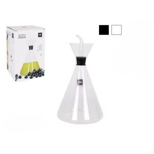 Cruet La Mediterránea Iraia Transparent Borosilicate Glass 1 L (6 U...