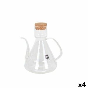 Cruet La Mediterránea Bell Transparent Silicone Borosilicate Glass ...