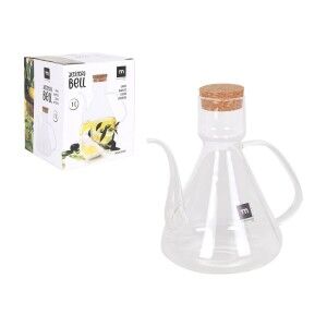 Cruet La Mediterránea Bell Transparent Silicone Borosilicate Glass ...
