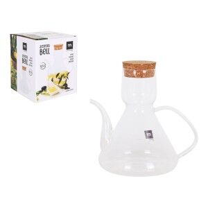 Cruet La Mediterránea Bell Transparent Silicone Borosilicate Glass ...