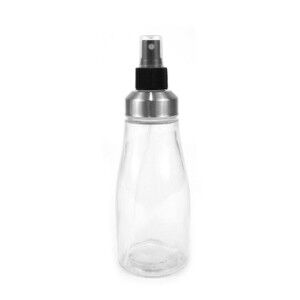 Cruet Anna Transparent Silver Glass 330 ml (12 Units) |  Spice and ...