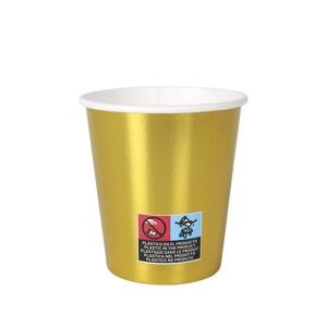 Gläserset Algon Gold 200 ml 10 Stücke (18 Stück)