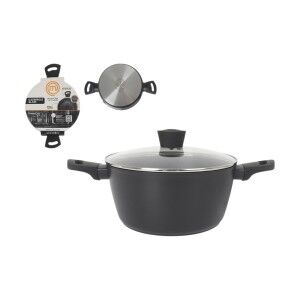 Casserole with lid MasterChef 24 cm (4 Units)